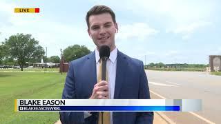 Blake Eason Anchor/Reporter, Live Coverage of President Biden Visiting Georgia