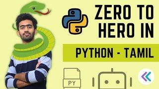 Learn Python in 2 Hours: Basics of Python in Tamil