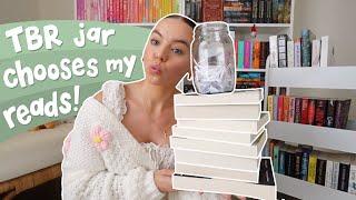 TBR prompt jar chooses my December reads! 🫙