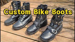 바이크부츠 커스텀, 바이크 부츠 만들기, Custom Bike Boots, Custom Motorcycle Boots