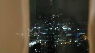 長崎ホテルにっしょうかん新館梅松鶴　部屋からの夜景　#short