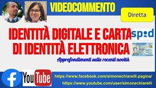 Identità digitale e carta di identità elettronica: approfondimenti (24/10/2022)