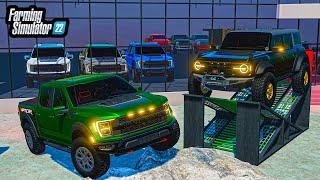 I BUILT THE ULTIMATE FORD DEALERSHIP! (RAPTOR + BRONCO) | FS22