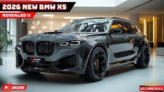 New 2026 BMW X5 Revealed: Power, Luxury, Innovation - The Perfect Blend of Performance and Opulence