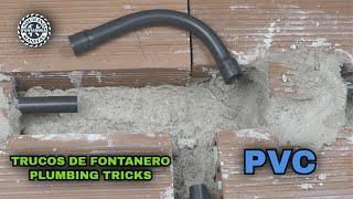 5 PLUMBING TRICKS to work PVC that can get you out of trouble.