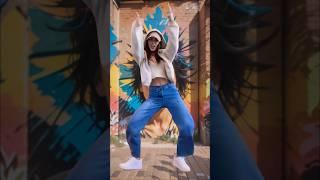 Girl impresses with top-notch hip-hop dance