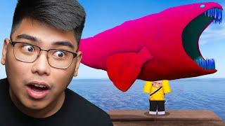 GO FISHING - NAHULI KO ANG BLOOP SEA MONSTER | ROBLOX