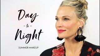 Beach To Dinner Vacation Makeup Tutorial | Molly Sims 2018