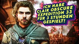 PERSONA trifft HARRY POTTER & CALL OF DUTY! Ich hab 3 Stunden CLAIR OBSCURE: EXPEDITION 33 gespielt