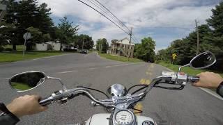 2006 Yamaha V star 650 classic test drive review