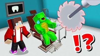 JJ and Mikey vs The Evil Dentist CHALLENGE in Minecraft / Maizen animation