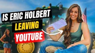 Is Erin Holbert leaving Youtube?