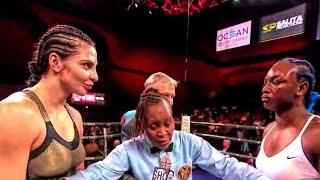 CLARESSA SHIELDS VS CHRISTINA HAMMER MIDDELWEIGHT WORLD TITLE UNIFICATION