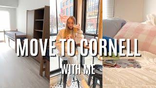 CORNELL MOVE-IN VLOG 2022 (freshman year) | unpacking & brand new dorm tour