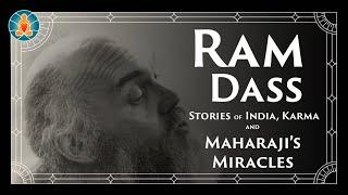 Ram Dass | Stories of India, Karma and Maharaji's Miracles | [Black Screen/No Music]