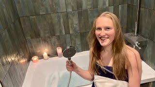 Luxury Is Here! The First Bath In My Off-Grid Spa