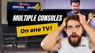 How to Connect Multiple Gaming Consoles to One TV!