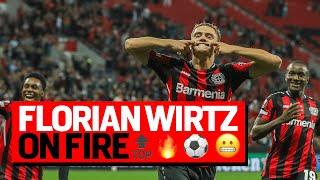 Florian Wirtz on fire  | His first 10 Bundesliga goals