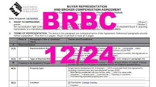 Revised 12/24 Buyer Representation and Broker Compensation Agreement C.A.R. Form BRBC California