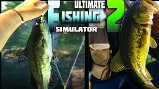 Real Life FISHERMAN Reacts to ULTIMATE FISHING SIMULATOR 2 Demo (Will it be a Good Fishing Game?)