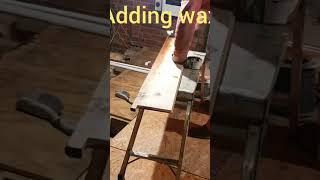 waxing ya board , full video on my channel