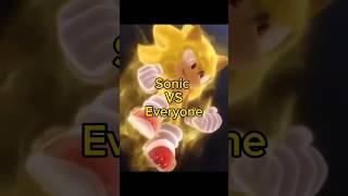 Sonic VS Everyone