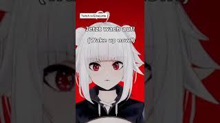 Lovely German vtuber wakes you up (creds Eine Lotta)