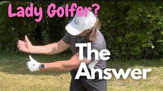 Lady golfer over 50? More distance and better contact! Simple Move! #golf #ladygolfers #seniorgolf