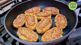 Yummy cutlets without a gram of meat! I switch on my imagination and cook pearlina in a new way