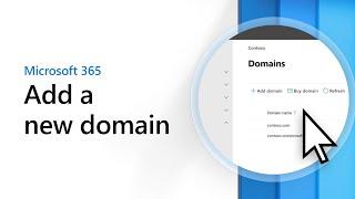 Add a new domain