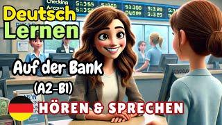 Auf der Bank A2-B1 | Deutsch Lernen | Hören & Sprechen | Geschichte & Wortschatz