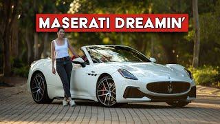 The Maserati GranCabrio Trofeo Is Expensive Freedom | Drive Vibes With Amanda