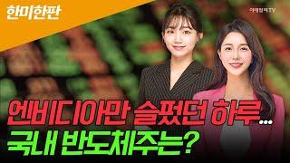  〈한미한판〉 엔비디아만 슬펐던 하루... 국내 반도체주는? | Market Signal (20240830)