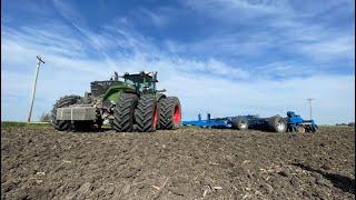 Fendt 1050 Brandt tillage tool and a new water truck setup