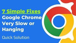 Chrome Too Slow? 7 INSTANT Fixes to Speed It Up TODAY!