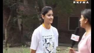 Ankita Bhushan - R K Films And Media Academy's TV Journalism Course Student