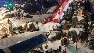Villaggio Lemax di montagna con Funivia|Natale 2017