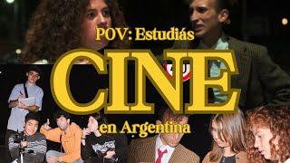 Así es estudiar Cine en Argentina.