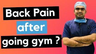 Exercising with Lower Back Pain | Dr. Sahil Batra