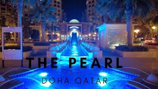 The Pearl Doha Qatar. Night Walk | Kabsat Vince #walking #qatar #thepearl