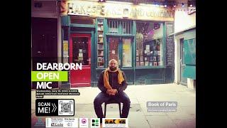 Dearborn Open Mic - 7-19-2023 - Wissam Charafeddine reads from the #BookofParis