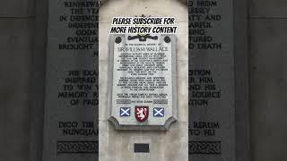 Where SCOTTISH hero WILLIAM WALLACE met his end in London #scotland #williamwallace #braveheart