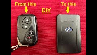 LEXUS GX460 UPGRADE KEYFOB TO SMART KEY CARD DIY PROGRAMMING