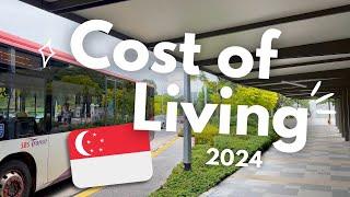 VLOG: What I spend in a week as a 20 something living in Singapore 2024