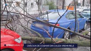 Stirile Kanal D - Craciun de cosmar din cauza vremii rele! | Editie de seara