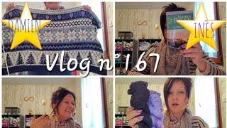 ️🪻VLOG TRICOT N°167NOUVEAU PROJETNOUVELLE LECTURE RETOUR DU POINT DE CROIX️