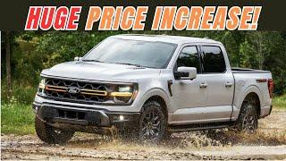 2025 Ford F-150 XLT vs 2024 F-150 XLT | Options and pricing overview | large price increase