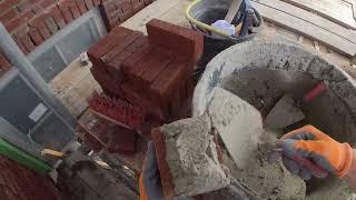 How to place a lintel for a depth difference soldier course, masonry, and lintels