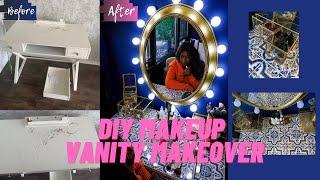 DIY Makeup Vanity Makeover | This Is Fenique