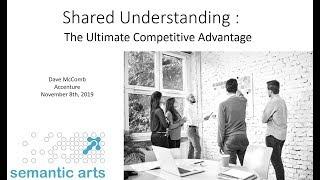 DataCon 2019 - Shared Understanding: The Ultimate Competitive Advantage